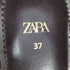 ザラ ZARA ダブルストラップチャンキーヒールパンプス レディース 37