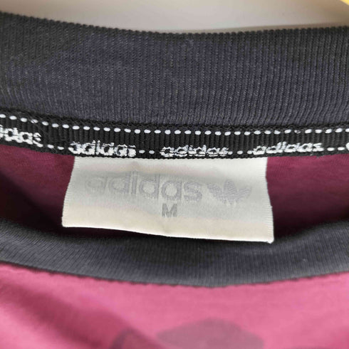 アディダス adidas 90S トレフォイル ロゴ 3Dプリント 3ストライプス S/S Tシャツ メンズ import:M