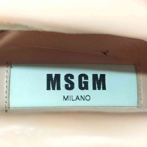 エムエスジーエム MSGM フリルショートブーティ レディース EUR:37