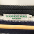 ISLAND KNIT WORKS ボーダーニットカーディガン メンズ 0