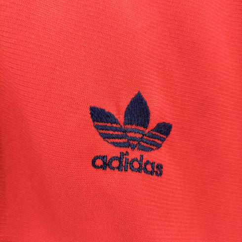 アディダス adidas 70-80s トレフォイルロゴ刺繍トラックジャケット トリコロール メンズ