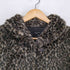 アニエスベー agnes b. フェイクファー レオパードジャケット レディース t2