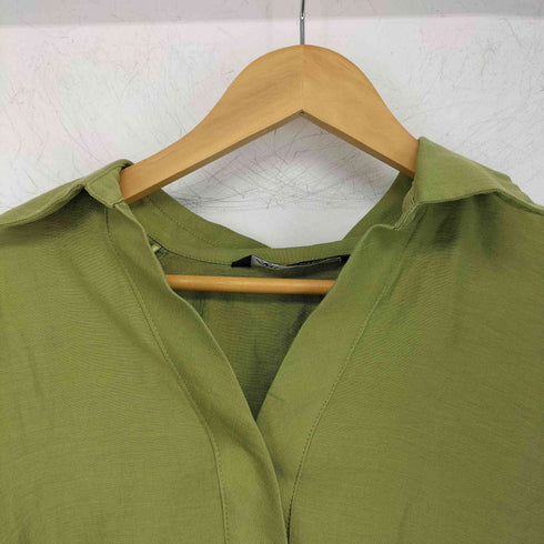 ザラ ZARA スキッパーブラウス レディース import:S