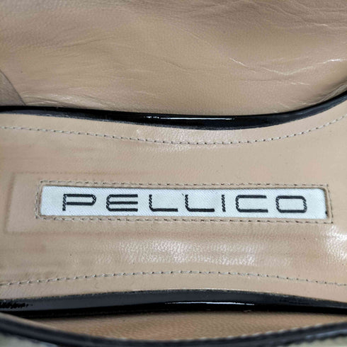 ペリーコ PELLICO エナメルフラットパンプス レディース 37