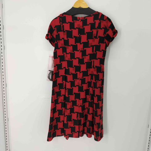 ヴィヴィアンタム VIVIENNE TAM 千鳥格子 ドレープワンピース レディース JPN:0