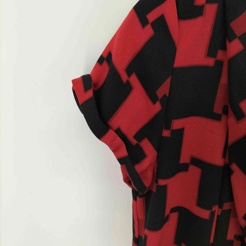 ヴィヴィアンタム VIVIENNE TAM 千鳥格子 ドレープワンピース レディース JPN:0