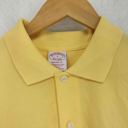 ブルックスブラザーズ BROOKS BROTHERS ORIGINAL FIT 刺繍ロゴ ポロシャツ メンズ import:S