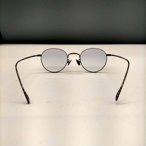 ジンズ JINS オールチタン ラウンドボストン ウェリントン メガネ メンズ