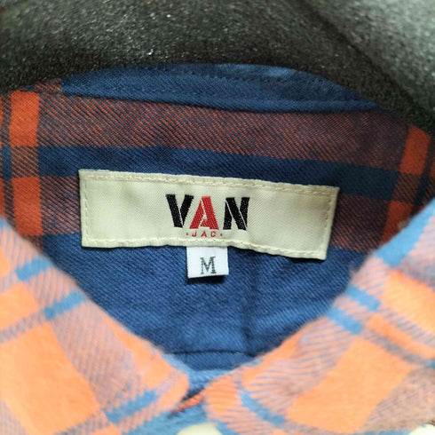 ヴァン VAN ショートBDシャツ バイオウォッシュ加工 メンズ M
