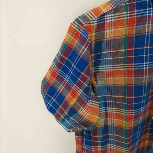 ヴァン VAN Popover Ikat Madras S/S シャツ メンズ JPN:M