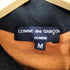 コムデギャルソンオム COMME des GARCONS HOMME 05AW カットオフ デザイン L/S コットン ポロシャツ レディース JPN:M