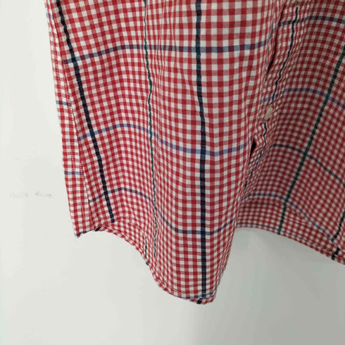 ヴァン VAN シアサッカー ギンガム BDシャツ メンズ JPN:M
