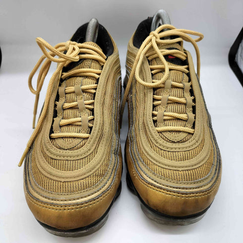 ナイキ NIKE AIR VAPORMAX 97 METALLIC GOLD メンズ JPN:26