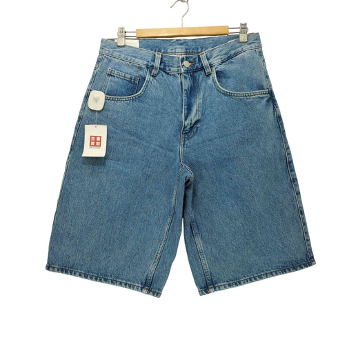 ザラ ZARA バギーフィットデニムバミューダパンツ メンズ FR:38-40