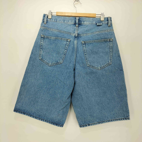 ザラ ZARA バギーフィットデニムバミューダパンツ メンズ FR:38-40