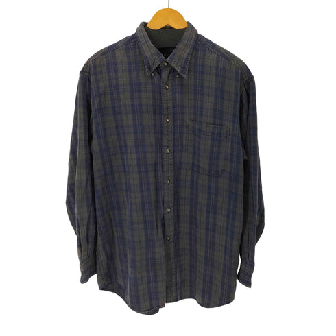 アイゾッド IZOD チェック コットンネルシャツ メンズ import:L
