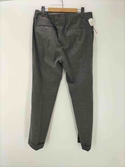 ビームスエフ BEAMS F 別注 GERMANO 1プリーツ TRAVEL ウールパンツ メンズ 48