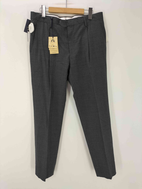 ビームスエフ BEAMS F 別注 GERMANO 1プリーツ TRAVEL ウールパンツ メンズ 48