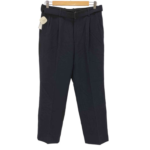 オーラリー AURALEE 18AW WOOL CASHMERE FLANNEL SLACKS メンズ JPN:4
