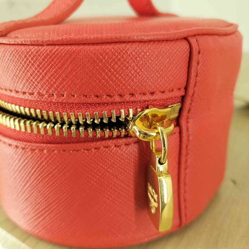 エムシーエム MCM ラウンドジップミニポーチ レディース