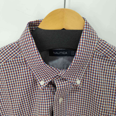 ノーティカ NAUTICA チェック BDシャツ メンズ import:L