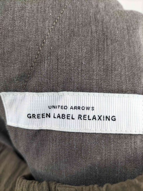 ユナイテッドアローズグリーンレーベルリラクシング UNITED ARROWS green label relaxing シアサッカースラックス メンズ JPN:L