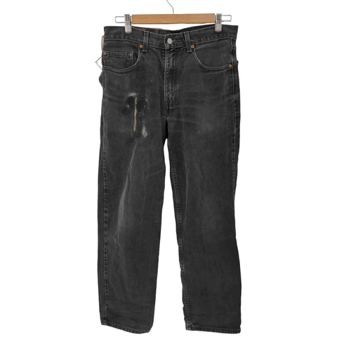 リーバイス Levis ボタン裏230刻印 550 後染め ブラックデニム メンズ 33inch