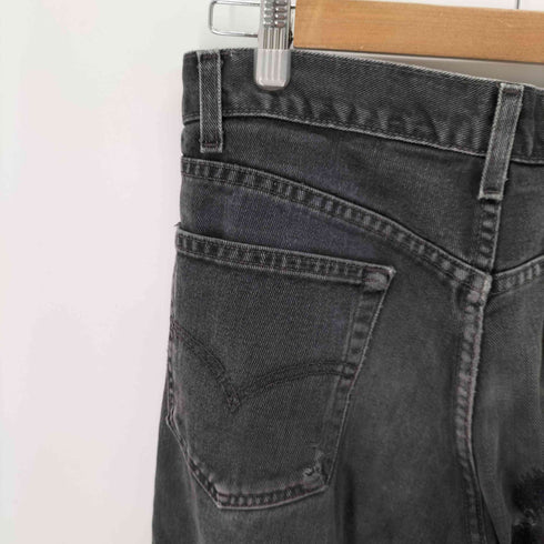 リーバイス Levis ボタン裏230刻印 550 後染め ブラックデニム メンズ 33inch