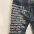 リーバイス Levis AD2010 505 MASSAGE PRINT DENIM ポエムジーンズ デニムパンツ メンズ JPN:S