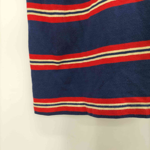 ヴィンテージ シングルステッチ ボーダークルーネックTシャツ メンズ