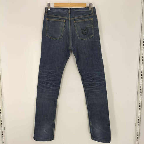 アーペーセー A.P.C. ポケット刺繍デザイン ボタンフライスキニーデニム メンズ 29