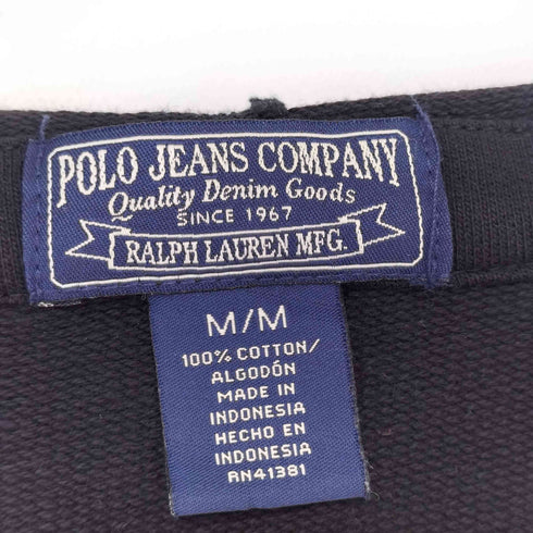 ポロジーンズカンパニーラルフローレン POLO JEANS COMPANY RALPH LAUREN RL刺繍 Vネック プルオーバーパーカー レディース JPN:M