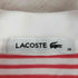 ラコステ LACOSTE ボーダーポロ半袖ワンピース レディース JPN:38