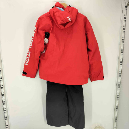 ヘリーハンセン HELLY HANSEN ロゴプリント スキージャケット パンツセットアップ メンズ S