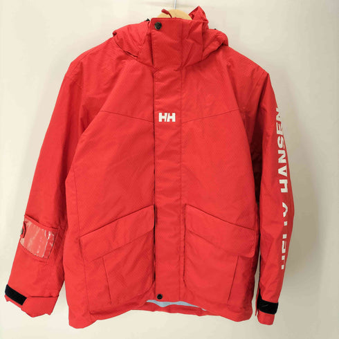 ヘリーハンセン HELLY HANSEN ロゴプリント スキージャケット パンツセットアップ メンズ S