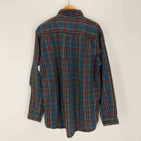 エルエルビーン L.L.Bean ELSAVADOR製 フランネルボタンダウンシャツ メンズ import:L