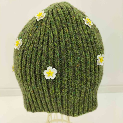イロジカケ irojikake 24AW FLOWER BEANIE レディース