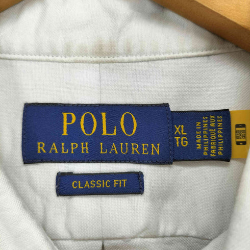 ポロラルフローレン POLO RALPH LAUREN ポニー刺繍 BDシャツ メンズ import:XL