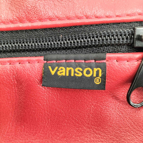 バンソン VANSON レザーウエストポーチ メンズ