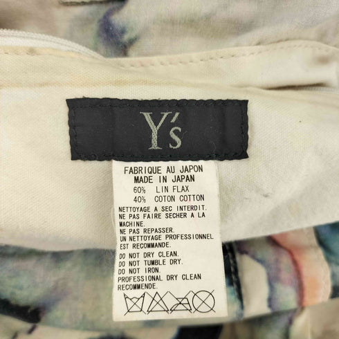 ワイズ Ys 水彩画ショルダーバッグ レディース