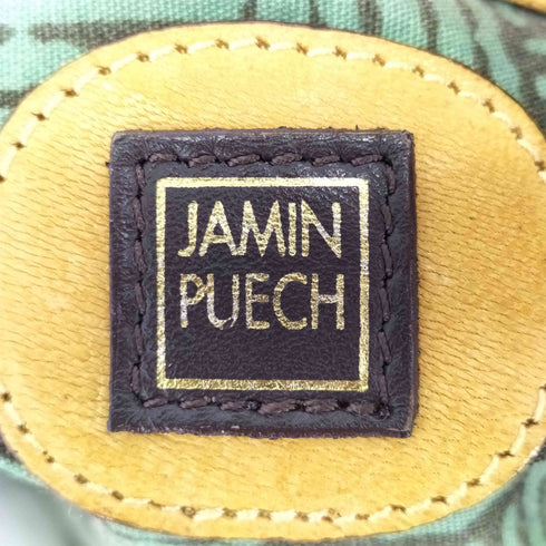 ジャマンピュエッシュ Jamin Puech レザーパッチワークトート レディース