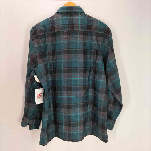 ピエールカルダン pierre cardin ウールフランネルシャツ メンズ import:L