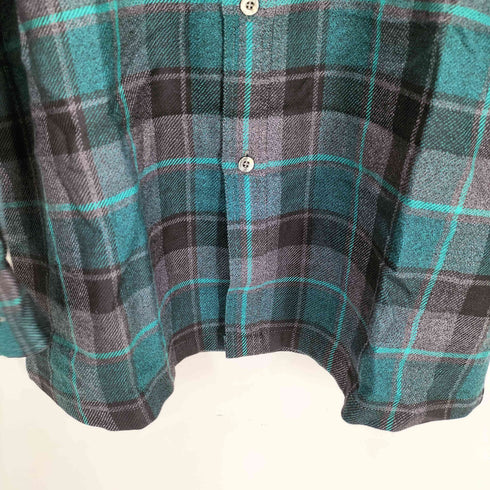 ピエールカルダン pierre cardin ウールフランネルシャツ メンズ import:L