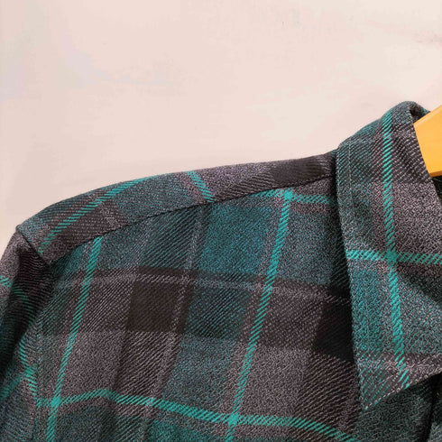 ピエールカルダン pierre cardin ウールフランネルシャツ メンズ import:L
