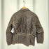 オールドクロウ OLD CROW MOTORCYCLE JACKET カウレザー モーターサイクルジャケット メンズ M