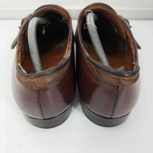モンク ストラップ レザー ドレス シューズ vibram ソール メンズ