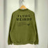 ウィアード WEIRDO FLYING WEIRDO CREW NECK ステンシルプリント クルーネックスウェット トレーナー メンズ M
