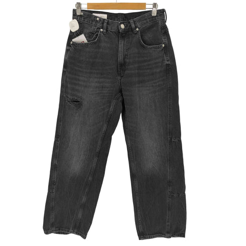 ザラ ZARA シームディテール バギー デニムパンツ メンズ US40