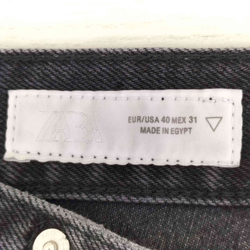 ザラ ZARA シームディテール バギー デニムパンツ メンズ US40