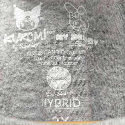 キャラクタープリントTシャツ メンズ 2X